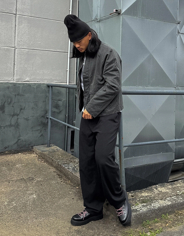 Куртка с вощеным покрытием