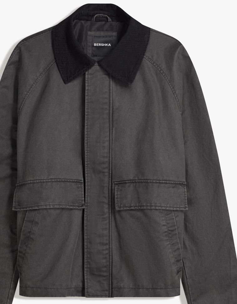 Куртка с вощеным покрытием