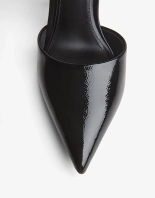 Туфли на каблуке с цепочками- Заказать в России