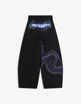 Брюки KPOP DEMON HUNTERS HUNTR/X BARREL из мягкой ткани с принтом- Заказать в России