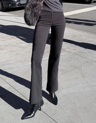 Брюки из бенгалина на молнии- Заказать в России