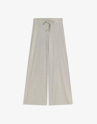 Мягкие широкие брюки в рубчик- Заказать в России