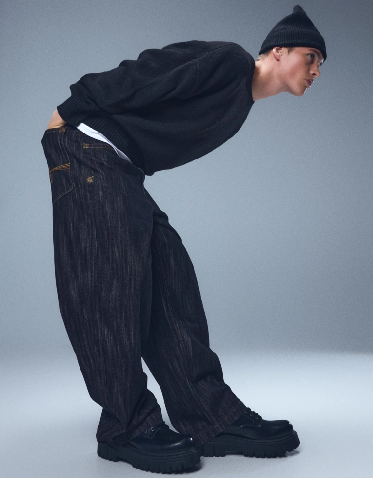 Туфли дерби на толстой подошве