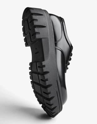 Туфли дерби на толстой подошве- Заказать в России