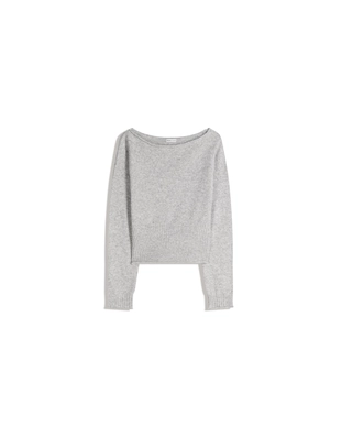 Свитер с вырезом «лодочка»- Заказать в России