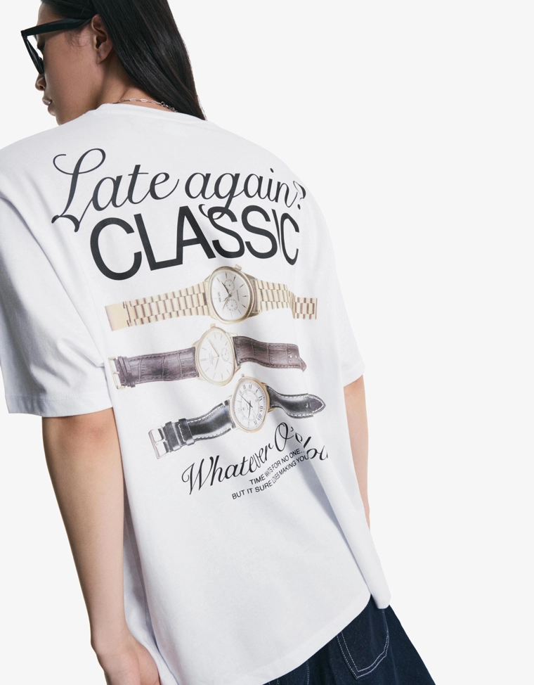 Футболка с принтом