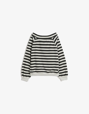 Свитер с вырезом «лодочка» и принтом- Заказать в России