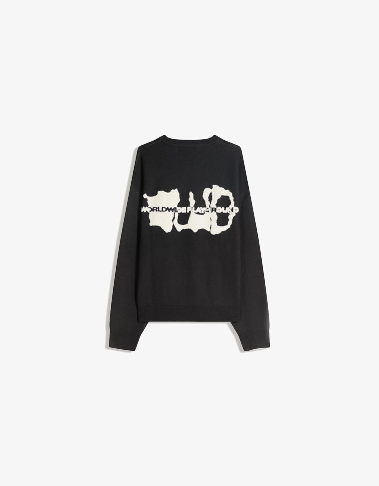 Свитер с принтом