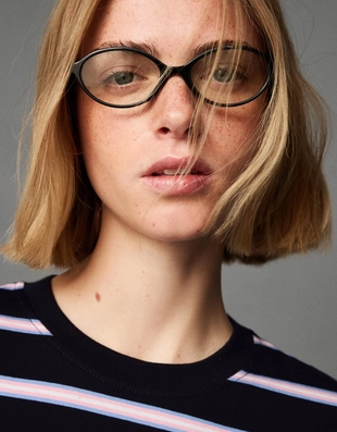 Очки в пластмассовой оправе с синим фильтром- Заказать в России