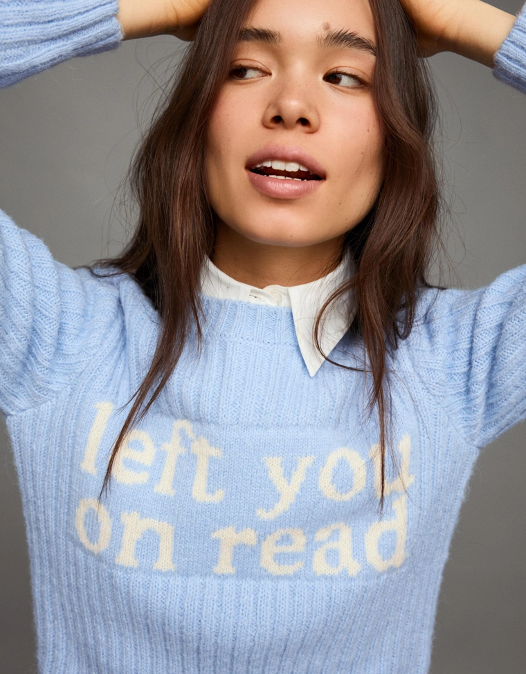 Свитер с принтом