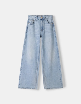 Купить Bershka Джинсы с широкими штанинами