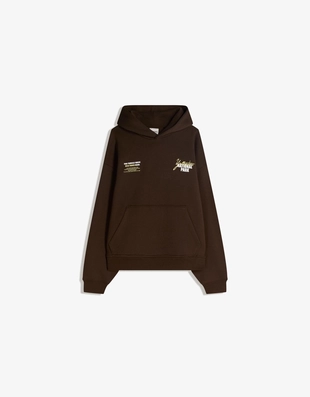 Худи с капюшоном и принтом- Заказать в России