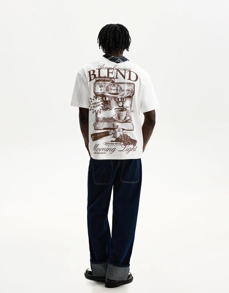 Футболка с принтом