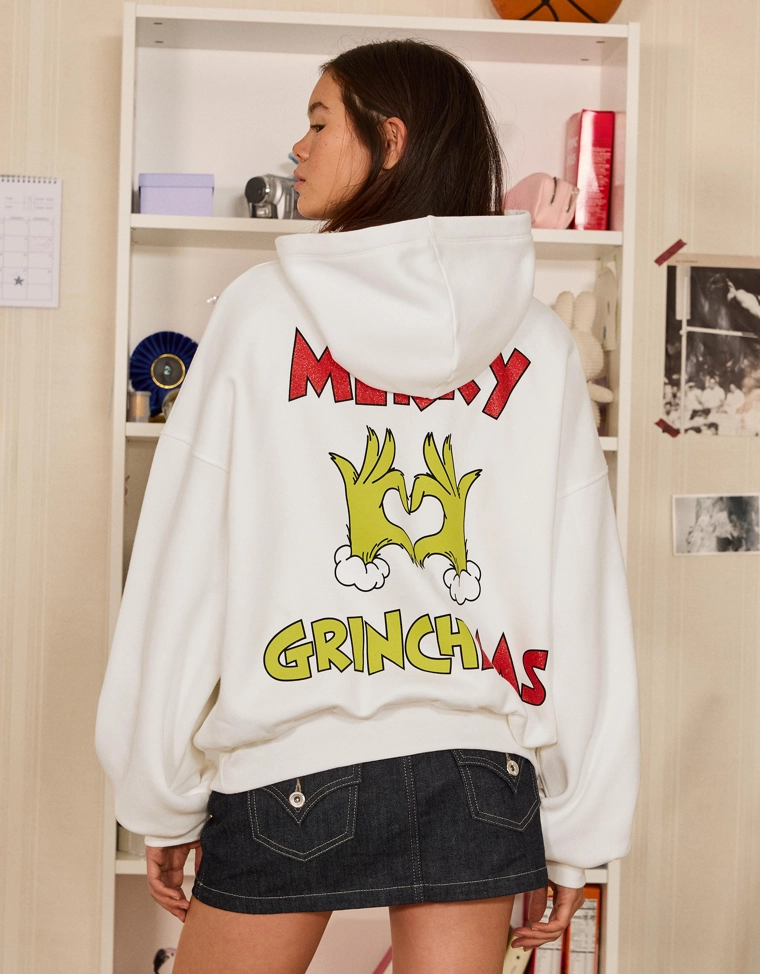 Худи «Гринч» с принтом