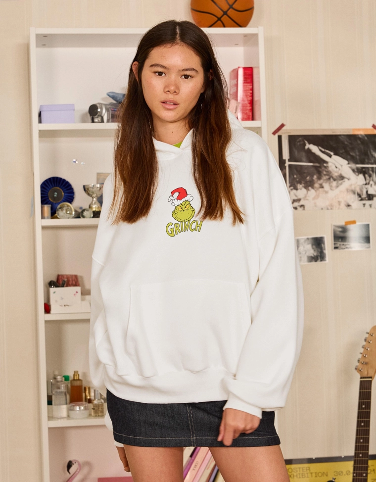 Худи «Гринч» с принтом