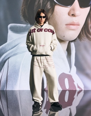 Брюки-бананы из основной ткани- Заказать в России