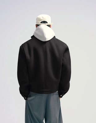 Куртка из фетра на молнии- Заказать в России