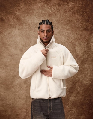 Куртка из искусственной овчины- Заказать в России