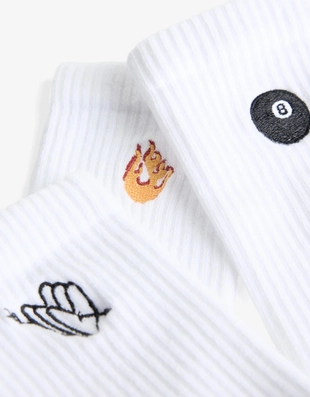 Набор из 3 пар носков с принтом- Заказать в России