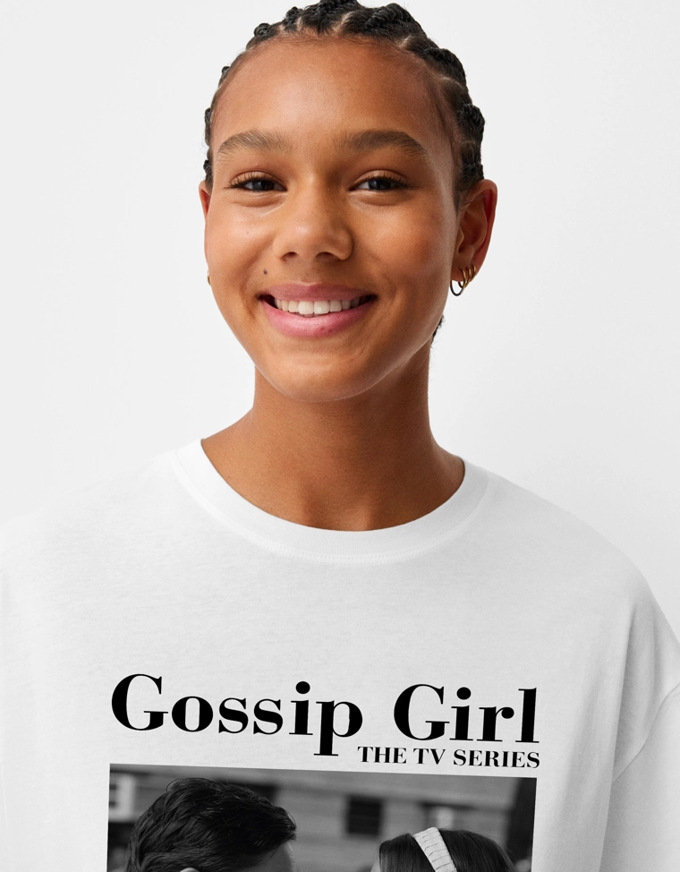 Футболка оверсайз Gossip Girl