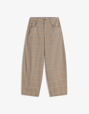 Купить Bershka Брюки BARREL в клетку