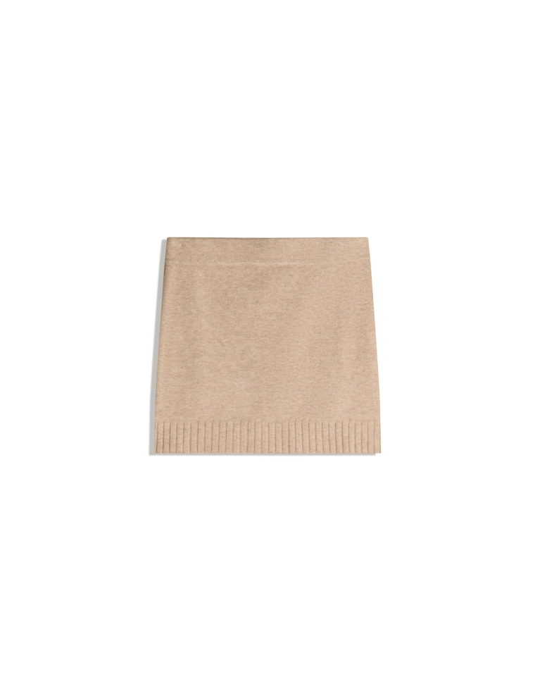 Мини-юбка в рубчик