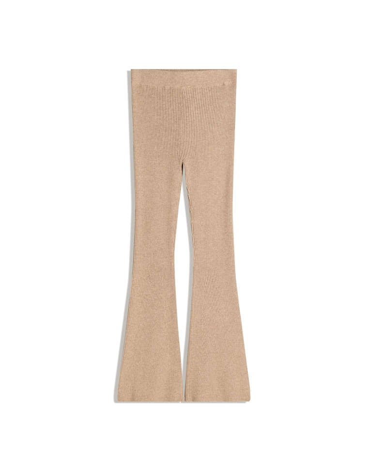 Трикотажные брюки свободного кроя