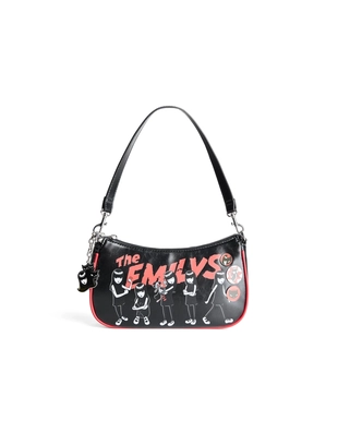 Black | 9029/192/800 - Bershka Сумка «эмили странная»