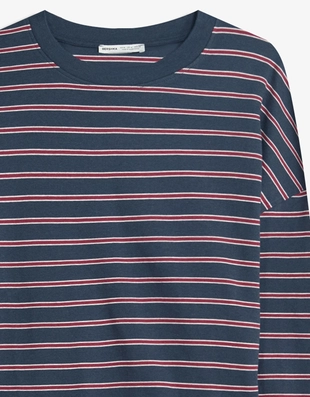 Лонгслив с принтом- Заказать в России