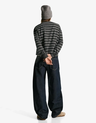 Полосатый трикотажный свитер- Заказать в России