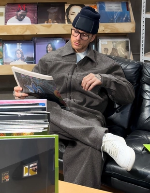 Куртка-рубашка свободного кроя на молнии- Заказать в России