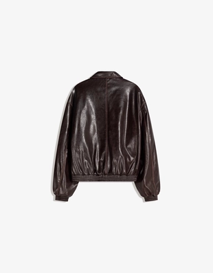 Куртка из искусственной кожи- Заказать в России