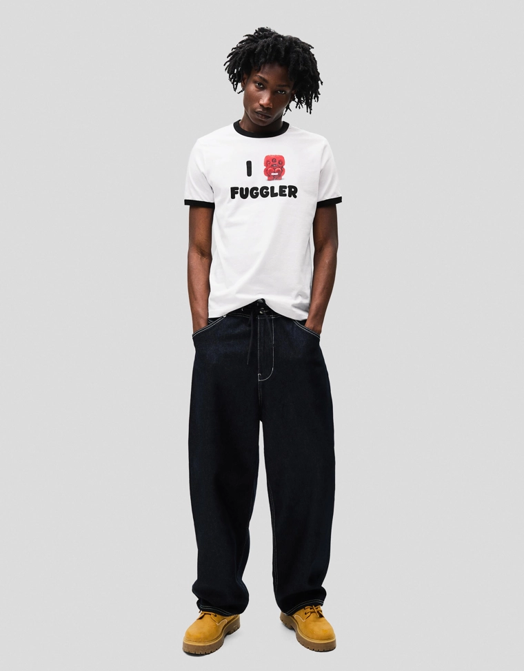 Футболка Fugglers с короткими рукавами и принтом