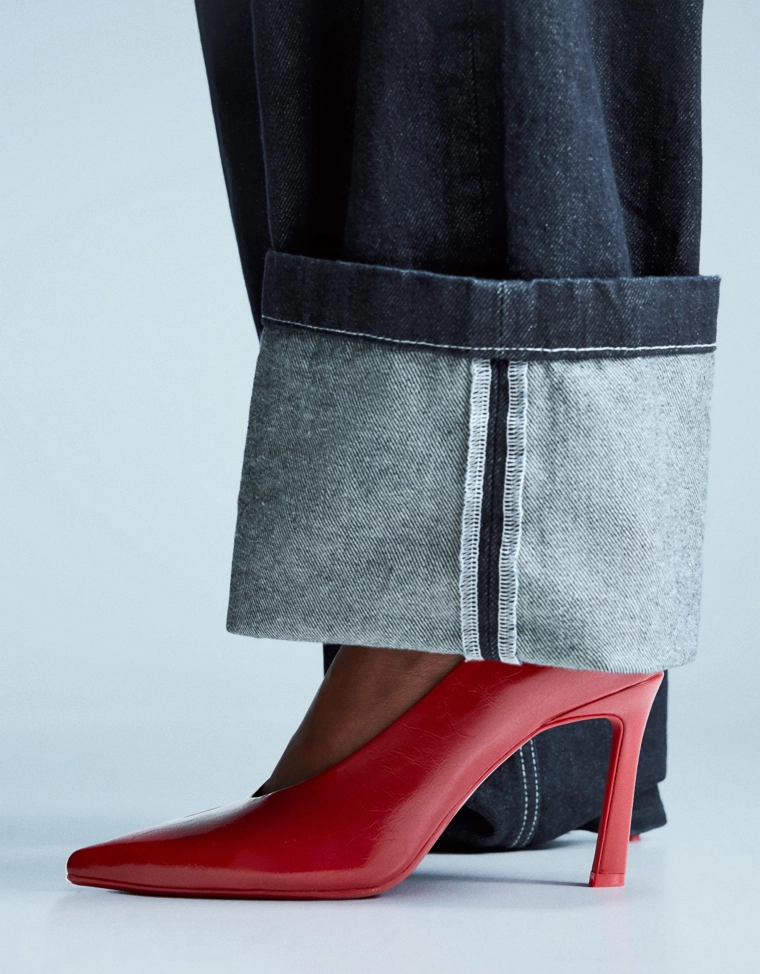 Туфли на высоком каблуке