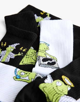 Набор из 3 пар носков с принтом- Заказать в России