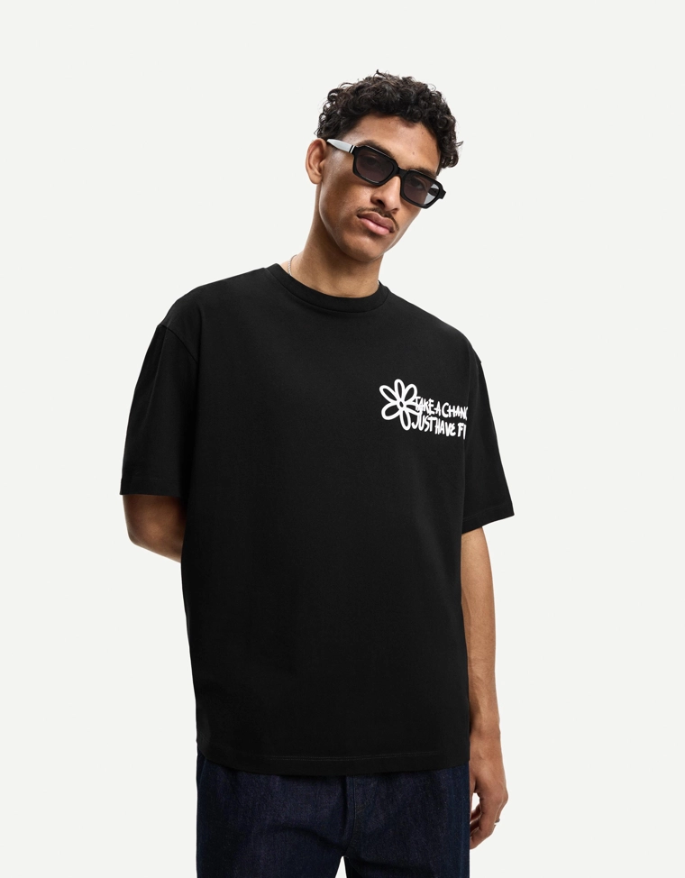 Футболка с принтом