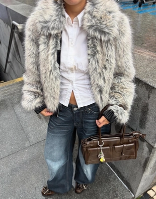 Джинсы свободного кроя с низкой посадкой- Заказать в России