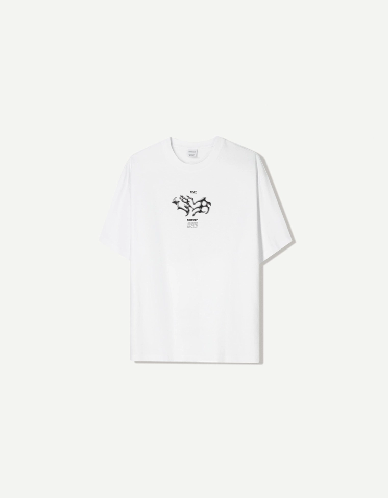 Футболка с принтом