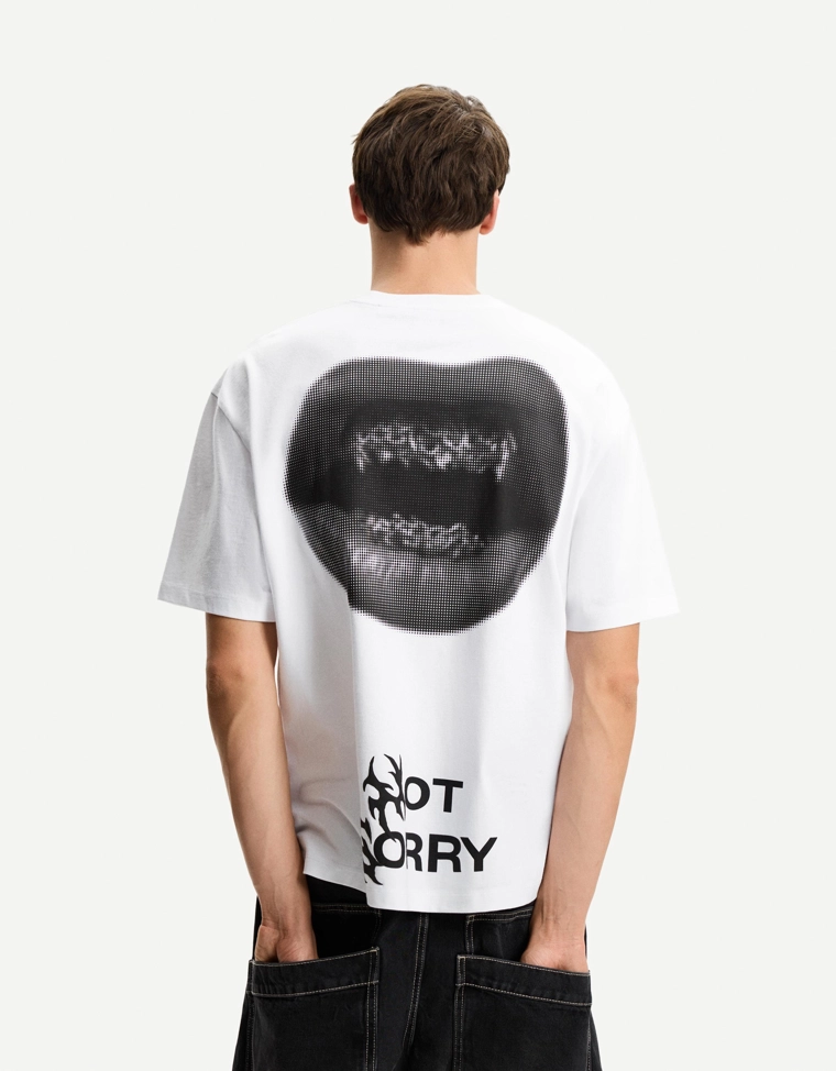 Футболка с принтом