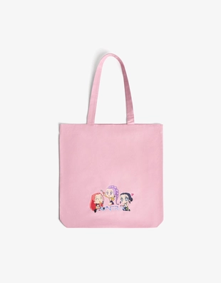 Сумка-шопер KPOP DEMON HUNTERS HUNTR/X с принтом- Заказать в России