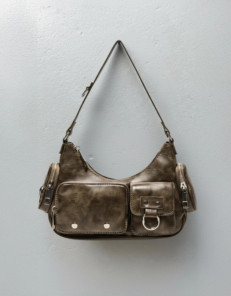 Сумка с ручкой и карманами