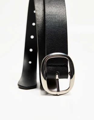 Тонкий ремень из искусственной кожи- Заказать в России