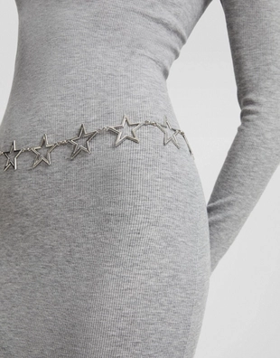 Ремень со звеньями в форме звезд- Заказать в России