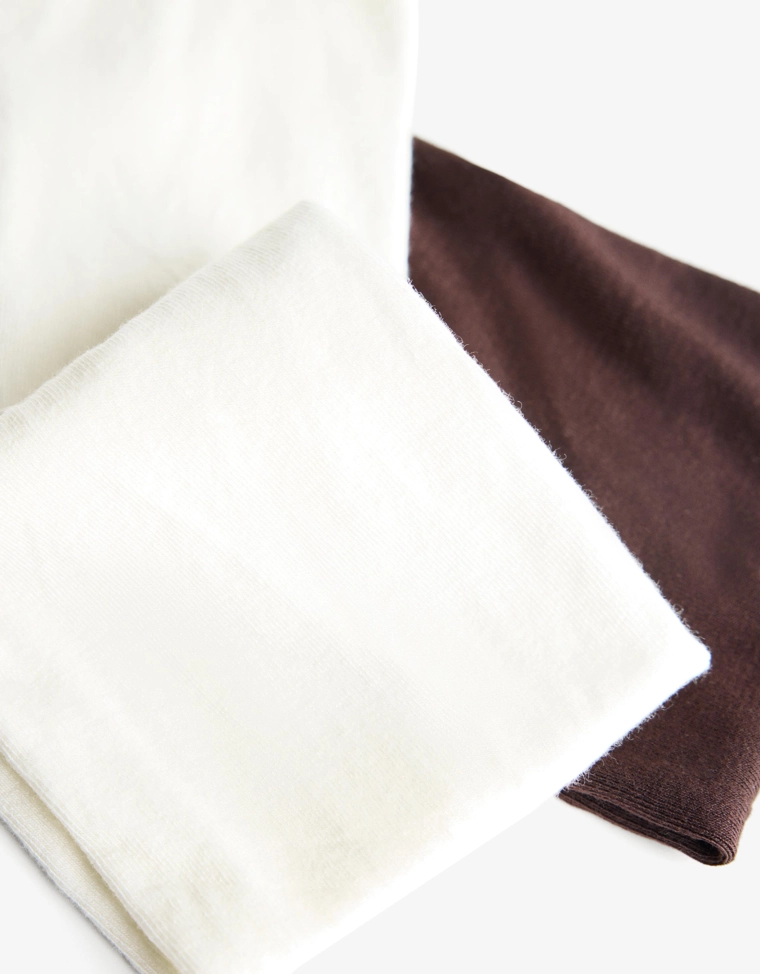 Набор из двух меховых лент