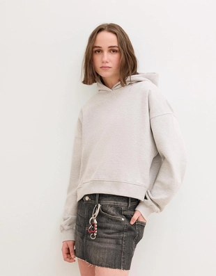 Джинсовая юбка-шорты мини- Заказать в России