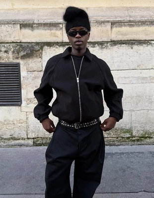 Брюки объемного свободного кроя- Заказать в России