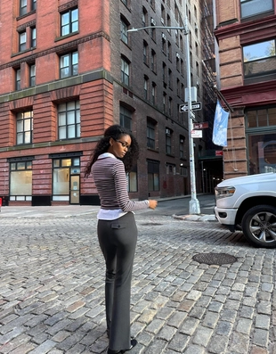 Брюки из ткани бенгалин- Заказать в России