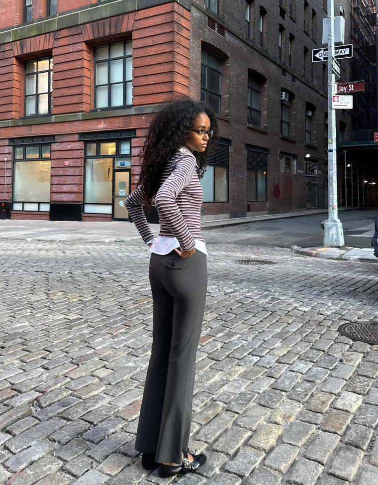 Брюки из ткани бенгалин