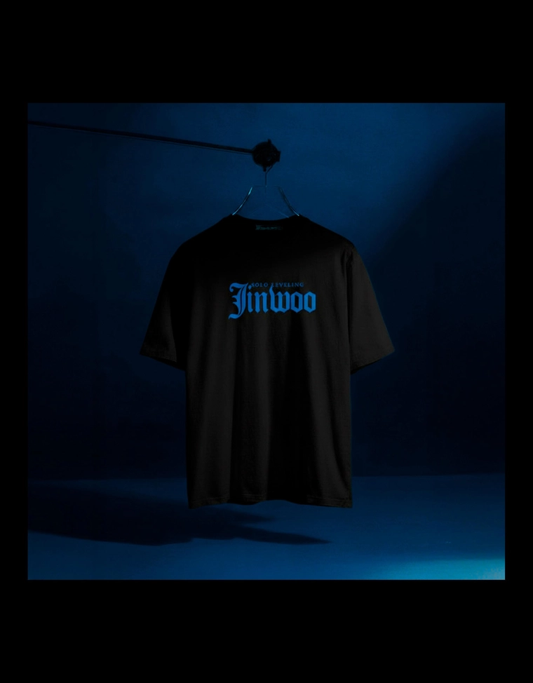 Футболка с короткими рукавами и принтом Solo Leveling