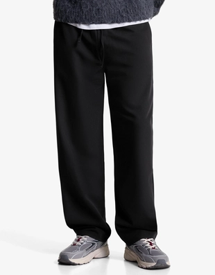 Брюки-джоггеры прямого кроя- Заказать в России